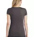 District Clothing DT155 District  Women's Fitted P Hthrd Charcoal back view