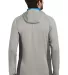 Eddie Bauer EB244   Sport Hooded Full-Zip Fleece J Gy Cld/GS/ExBl back view