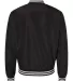Independent Trading Co. EXP52BMR Lightweight Bombe Black/ White Stripe back view