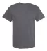 Alstyle 1905 Adult Pocket Tee Charcoal front view