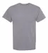 Alstyle 1905 Adult Pocket Tee Graphite Heather front view
