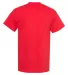 Alstyle 1905 Adult Pocket Tee Red back view