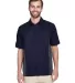 North End 87042 Men's Fuse Colorblock Twill Shirt CLASC NAVY/ CRBN front view