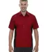 North End 87042T Men's Tall Fuse Colorblock Twill  CLASSIC RED/ BLK front view
