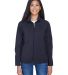 North End 78034 Ladies' Three-Layer Fleece Bonded  in Midnight navy