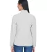North End 78034 Ladies' Three-Layer Fleece Bonded  NATURAL STONE back view