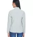 North End 78034 Ladies' Three-Layer Fleece Bonded  OPAL BLUE back view