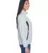 North End 78034 Ladies' Three-Layer Fleece Bonded  OPAL BLUE side view