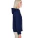 North End 78166 Ladies' Prospect Two-Layer Fleece  CLASSIC NAVY side view