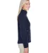 North End 78172 Ladies' Voyage Fleece Jacket CLASSIC NAVY side view