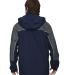 North End 88052 Adult 3-in-1 Seam-Sealed Mid-Lengt MIDNIGHT NAVY back view