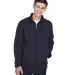 North End 88099 Men's Three-Layer Fleece Bonded Pe MIDNIGHT NAVY front view