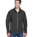 North End 88138 Men's Three-Layer Fleece Bonded So GRAPHITE front view