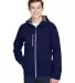 North End 88166 Men's Prospect Two-Layer Fleece Bo CLASSIC NAVY front view