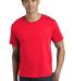 AA1070 Alternative Apparel Basic T-shirt BRIGHT RED front view
