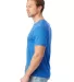 AA1070 Alternative Apparel Basic T-shirt in Royal side view