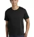 AA1070 Alternative Apparel Basic T-shirt in Black front view