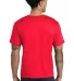 AA1070 Alternative Apparel Basic T-shirt in Bright red back view