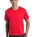AA1070 Alternative Apparel Basic T-shirt in Bright red front view