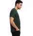 AA1070 Alternative Apparel Basic T-shirt in Varsity green side view