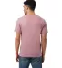 AA1070 Alternative Apparel Basic T-shirt in Whiskey rose back view
