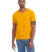 AA1070 Alternative Apparel Basic T-shirt in Stay gold front view