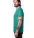 AA1070 Alternative Apparel Basic T-shirt in Aqua tonic side view