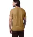 AA1070 Alternative Apparel Basic T-shirt in Brown sepia back view