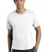 AA1070 Alternative Apparel Basic T-shirt in White front view