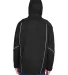 North End 88196T Men's Tall Angle 3-in-1 Jacket wi in Black back view