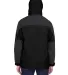 North End 88006 Adult 3-in-1 Two-Tone Parka BLACK back view