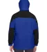 North End 88006 Adult 3-in-1 Two-Tone Parka ROYAL COBALT back view