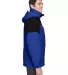 North End 88006 Adult 3-in-1 Two-Tone Parka ROYAL COBALT side view