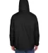 North End 88130 Adult 3-in-1 Jacket BLACK back view