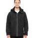 North End 88226 Men's Insight Interactive Shell BLACK/ GRAPHITE front view