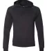Unisex California Fleece Pullover Hoodie BLACK front view