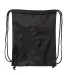 8881 Liberty Bags® Drawstring Backpack BLACK back view