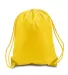 8881 Liberty Bags® Drawstring Backpack GOLDEN YELLOW front view