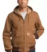 CARHARTT J131 Carhartt  Thermal-Lined Duck Active  Carhartt Brown front view