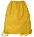 8882 Liberty Bags® Large Drawstring Backpack BRIGHT YELLOW back view