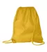8882 Liberty Bags® Large Drawstring Backpack BRIGHT YELLOW front view