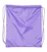 8882 Liberty Bags® Large Drawstring Backpack LAVENDER back view