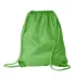 8882 Liberty Bags® Large Drawstring Backpack LIME GREEN front view
