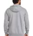 CARHARTT K122 Carhartt  Midweight Hooded Zip-Front Heather Grey back view