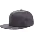 Yupoong-Flex Fit 6502 Unstructured Five-Panel Snap in Charcoal front view