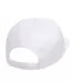 Yupoong-Flex Fit 6502 Unstructured Five-Panel Snap in White back view