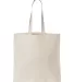 8860 Liberty Bags Nicole Cotton Canvas Tote NATURAL back view