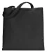 8860 Liberty Bags Nicole Cotton Canvas Tote BLACK front view
