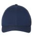 Yupoong-Flex Fit 6587 Hydro-Grid Stretch Cap NAVY front view