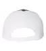 Yupoong-Flex Fit 6506 Retro Snapback Trucker Cap in Navy/ white back view